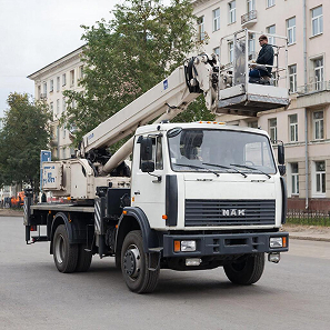 Автовышка на базе МАЗ